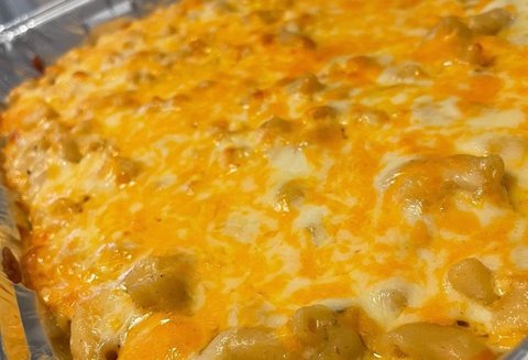 Our famous southern mac and cheese